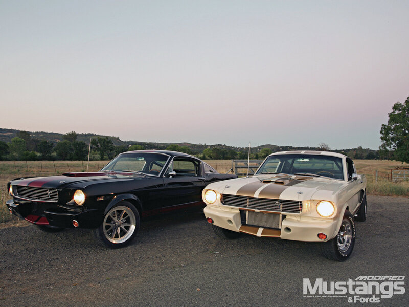 Two Classic Mustangs