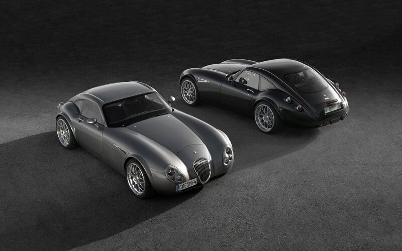 Two classic sports cars