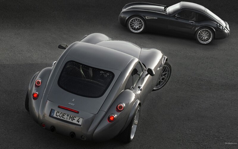 Two classic sports cars
