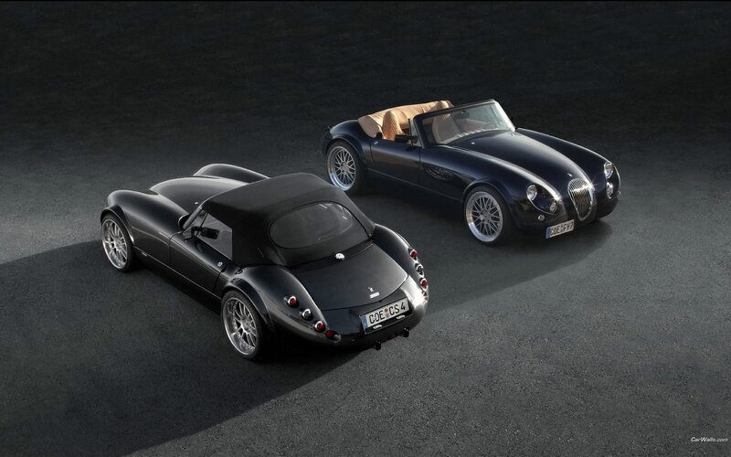 Two classic sports cars