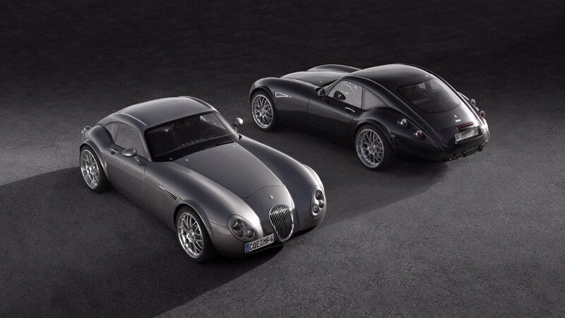 Two classic sports cars