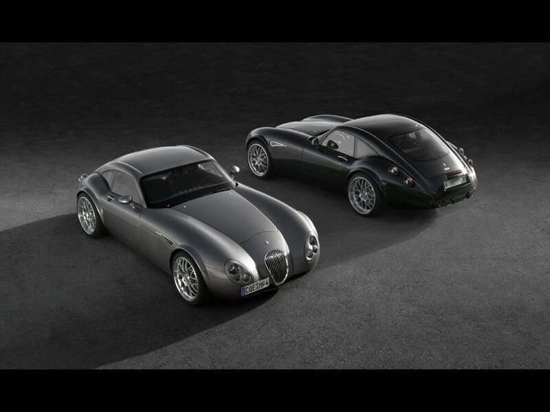Two classic sports cars