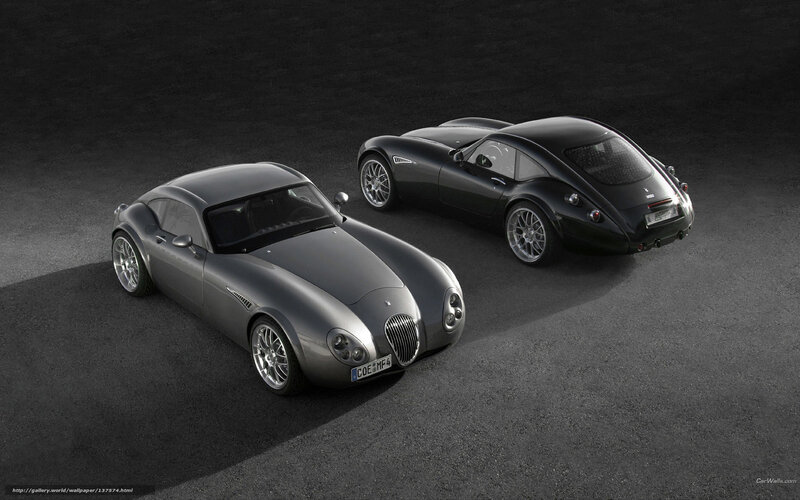 Two classic sports cars