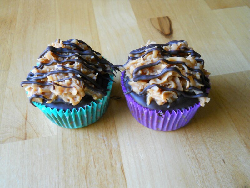 Two Coconut Cupcakes
