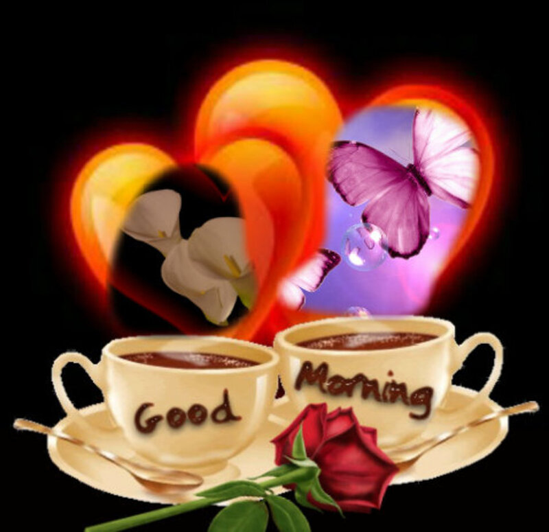 Two Coffee Cups — Red