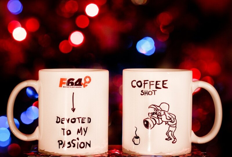 Two Coffee Mugs — White