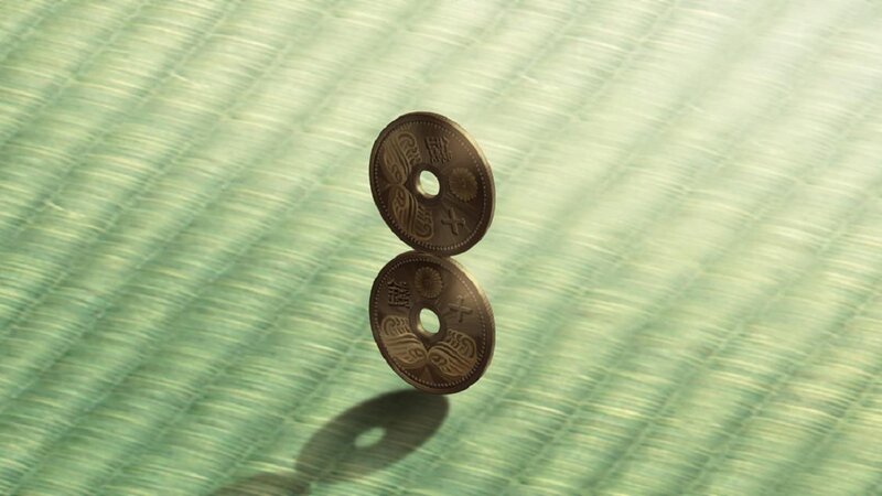 Two Coins on Mat