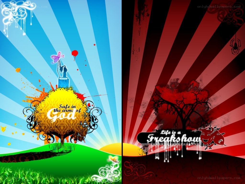 Two contrasting life themes