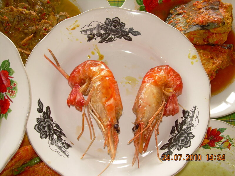 Two Cooked Shrimp