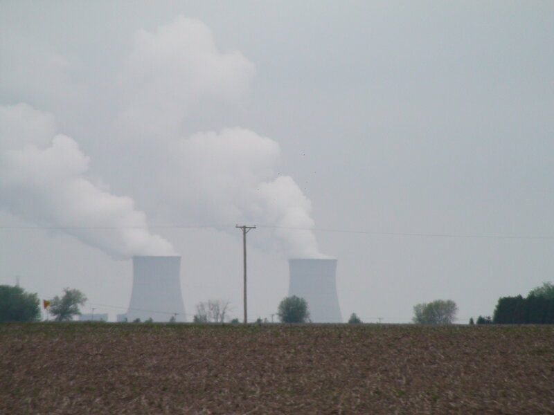 Two Cooling Towers