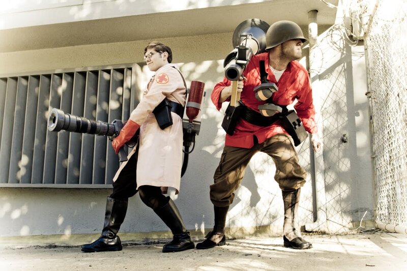 Two Cosplayers