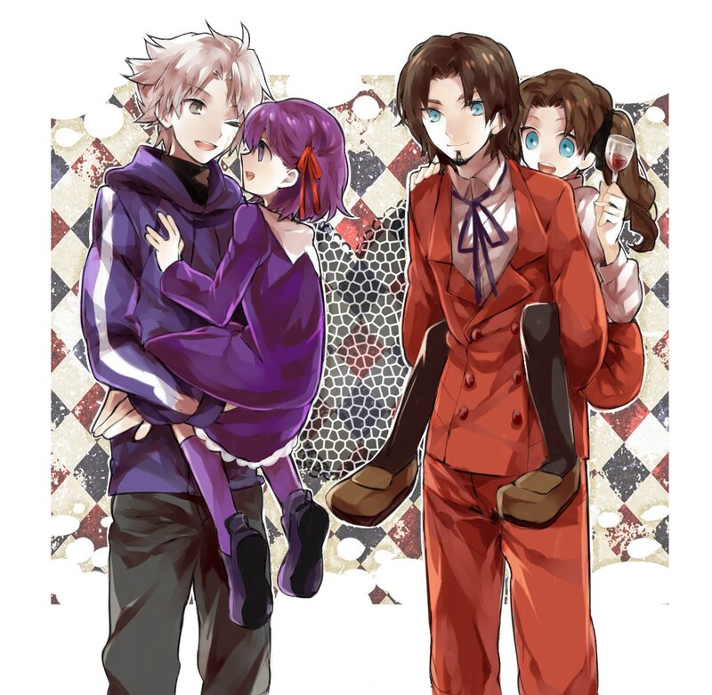 Two Couples Standing