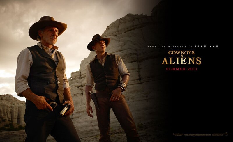 Two Cowboys in Desert — Brown