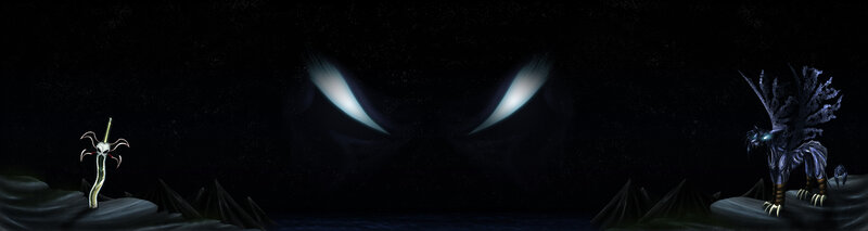 Two Creatures Facing Each Other