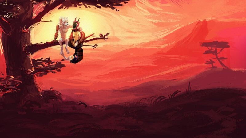 Two Creatures on a Branch