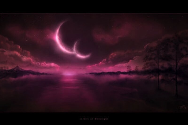 Two Crescent Moons