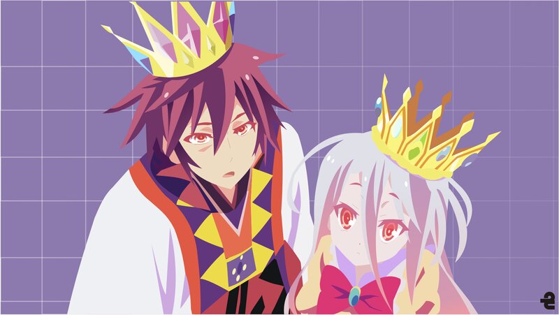 Two Crowned Characters