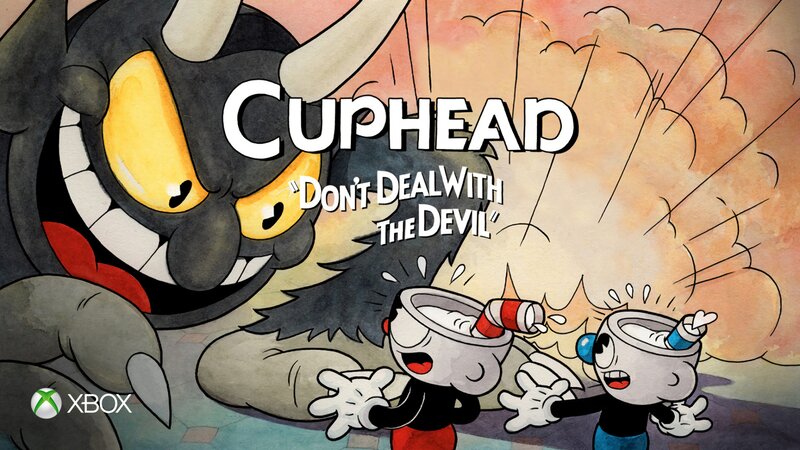 Two Cup Characters — Black