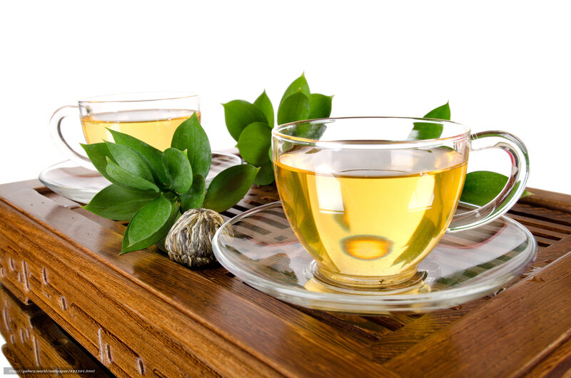 Two Cups of Tea — Brown, Serene, Photograph