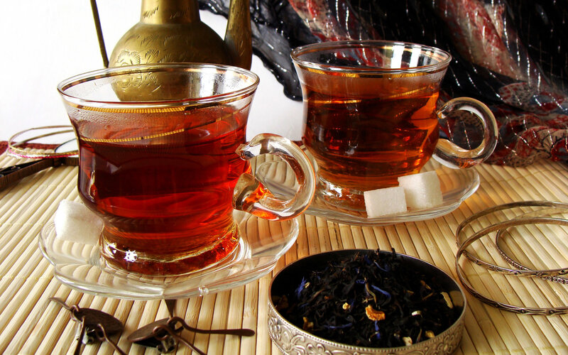 Two Cups of Tea — Brown