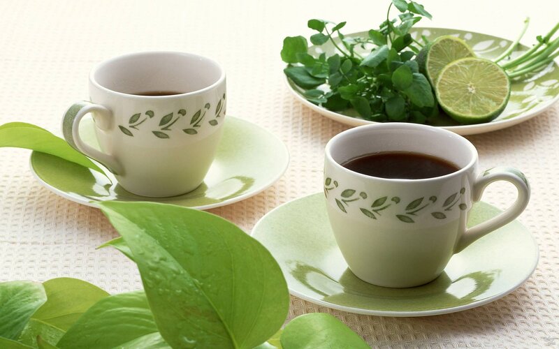 Two Cups of Tea — Green