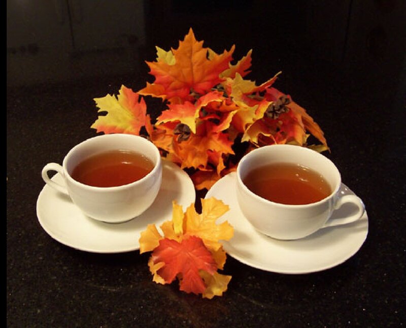 Two Cups of Tea — White