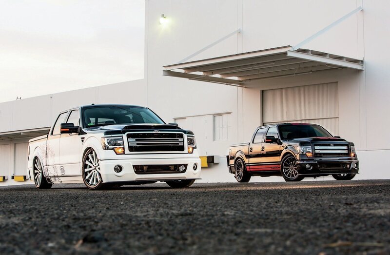 Two Customized Trucks