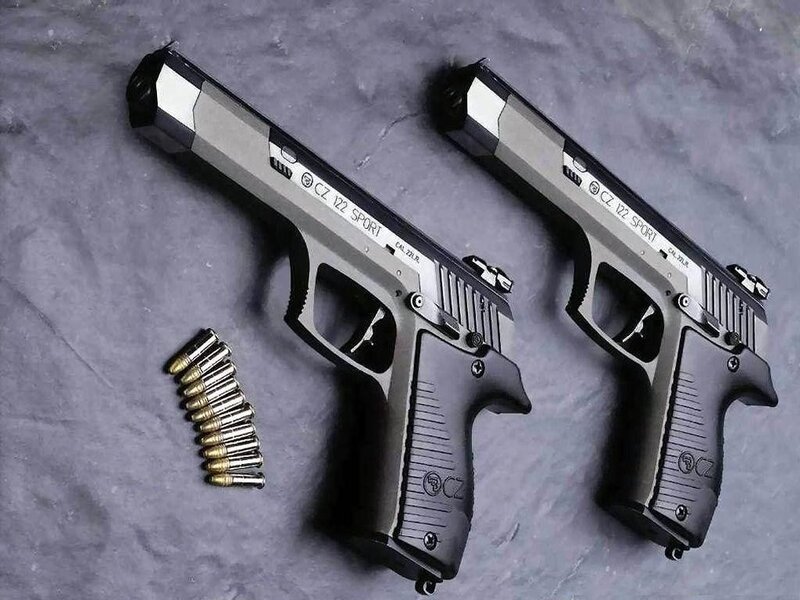 Two CZ-122 Sport pistols