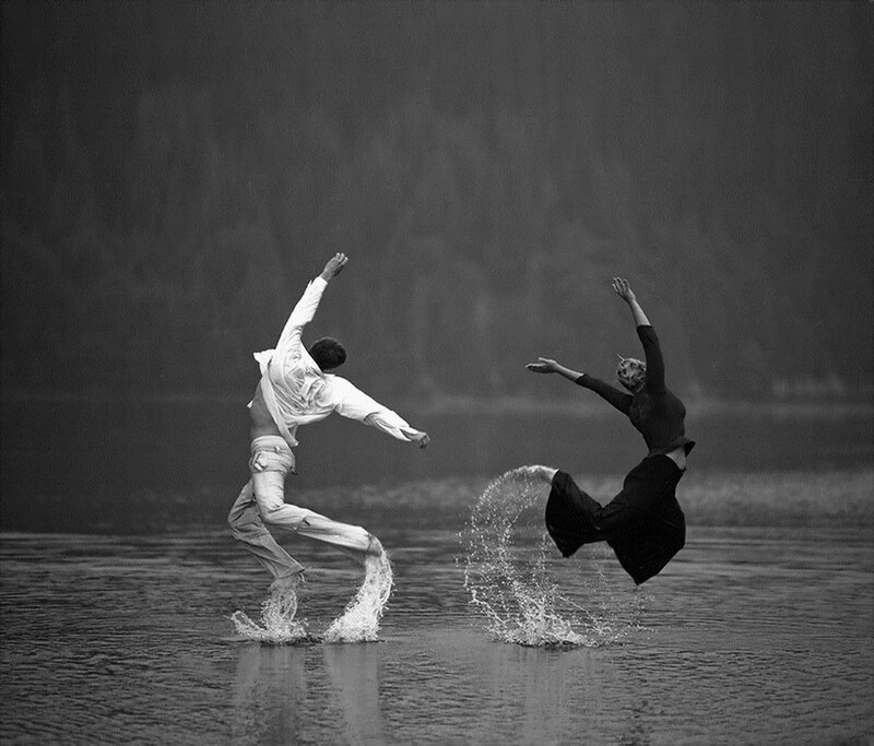 Two Dancers in Water