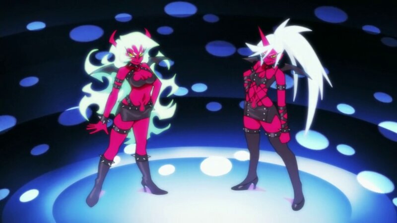 Two Demon Characters — Black
