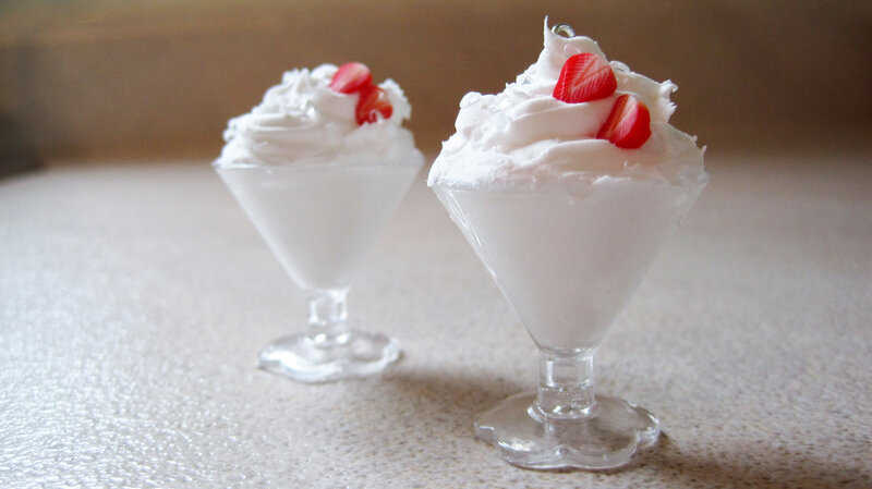Two Dessert Cups