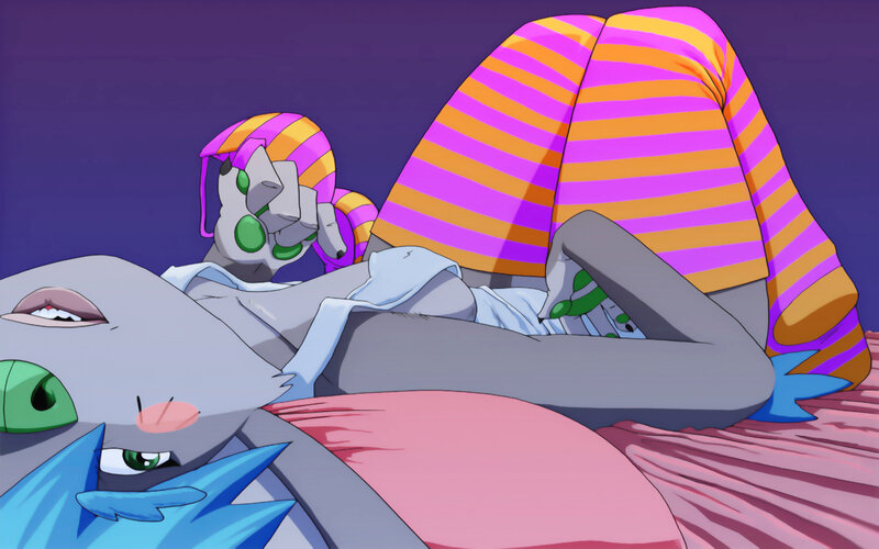 Two Digital Creatures