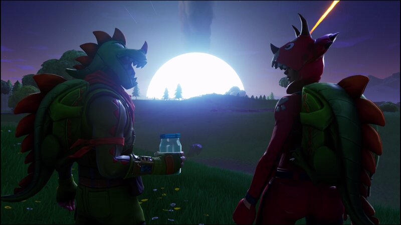 Two Dinosaur Characters — Green