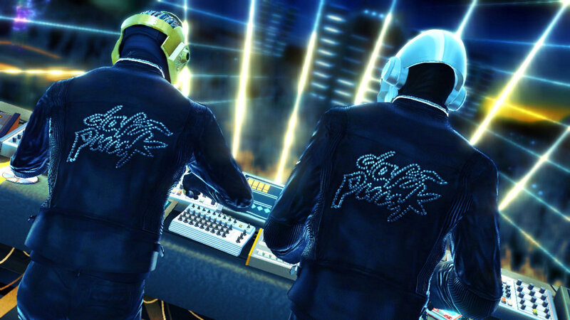 Two DJs at a Console