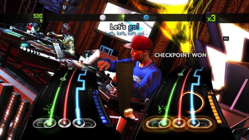 Two DJs at Turntables