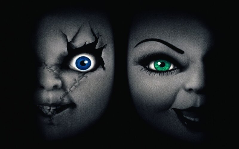 Two Doll Faces — Black, Dark, Eerie