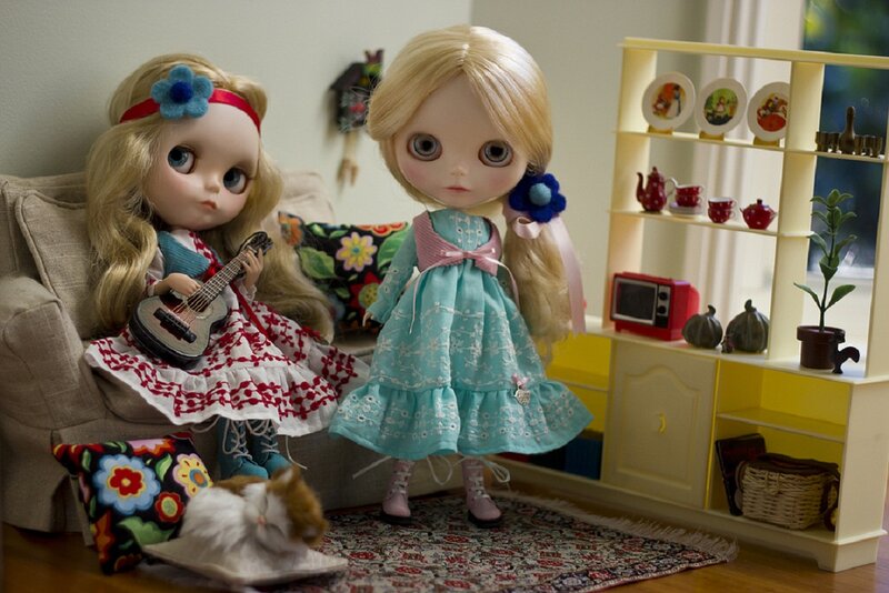 Two Dolls in a Room