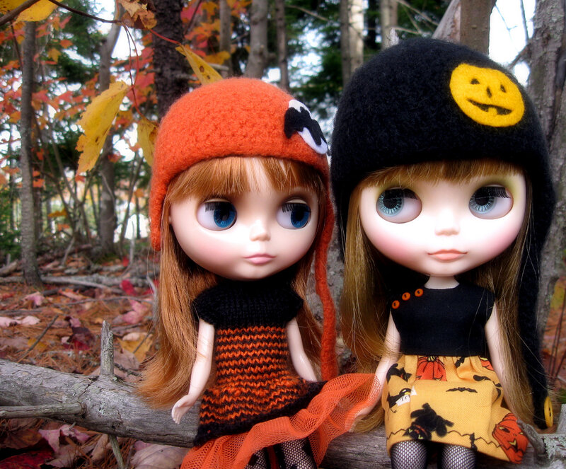 Two Dolls in Autumn