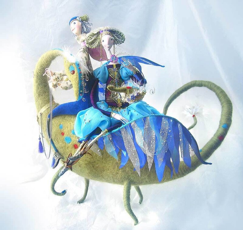 Two Dolls on a Creature