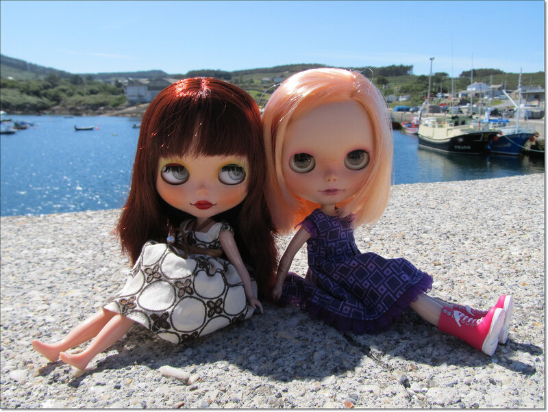 Two Dolls on a Pier