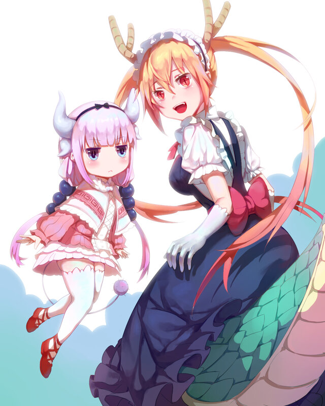 Two Dragon Girls