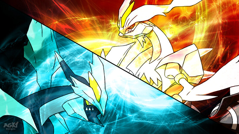 Two Dragon-like Creatures — Blue, Dramatic