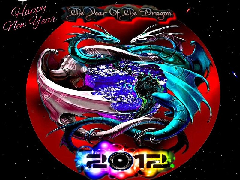 Two Dragons Around Planet