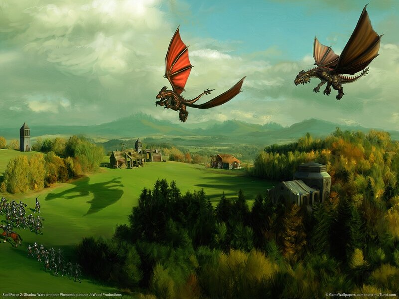 Two Dragons Flying