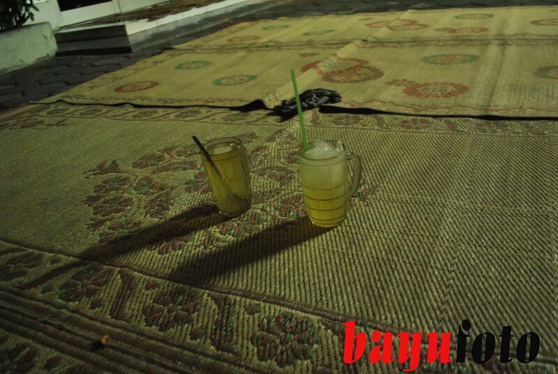 Two Drinks on a Mat