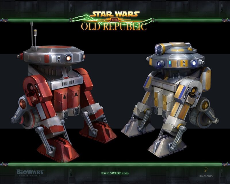 Two Droid Robots