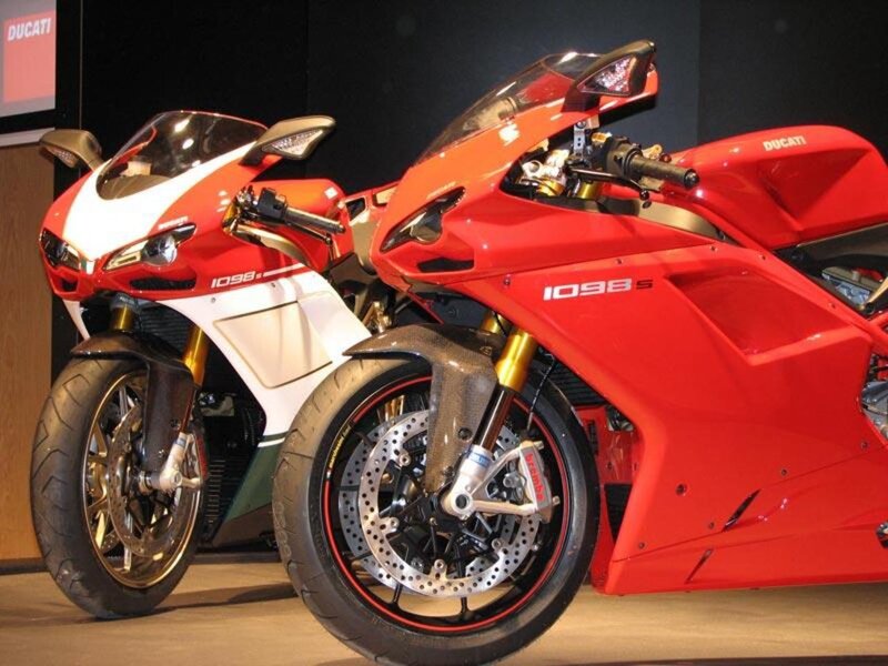 Two Ducati Motorcycles