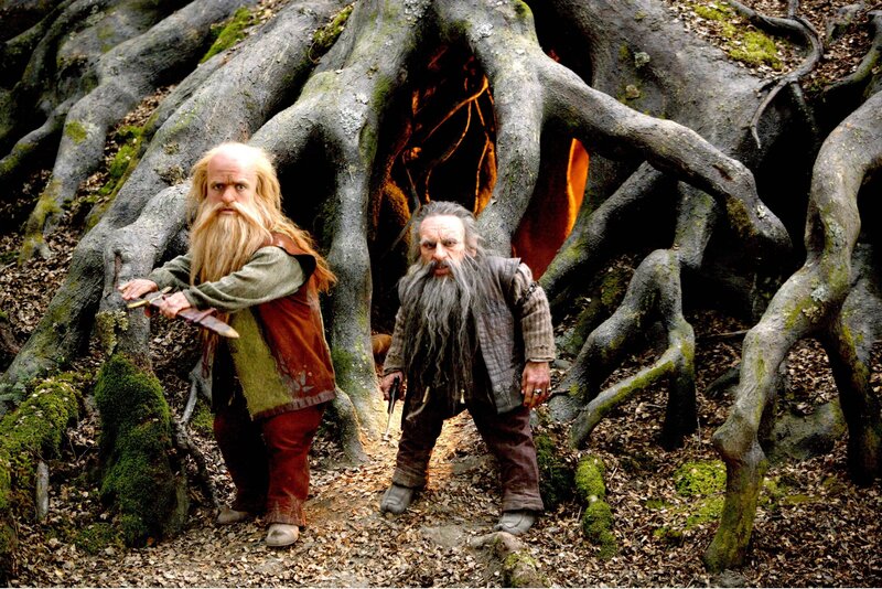 Two Dwarves in Forest
