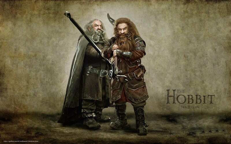 Two Dwarves with Weapons