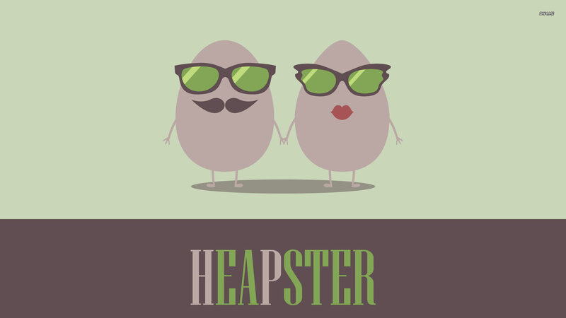 Two Egg Characters — Green